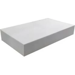 SENSO PUR MATELAS-POUR-TOUS.COM MATELAS POUR TOUS | Plaque De Mousse 30 Kg/m³ 80x120 Cm | Epaisseur 12 Cm - Gris