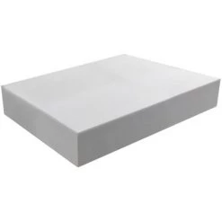 SENSO PUR MATELAS-POUR-TOUS.COM MATELAS POUR TOUS | Plaque De Mousse 30 Kg/m³ 100x120 Cm | Epaisseur 12 Cm - Gris