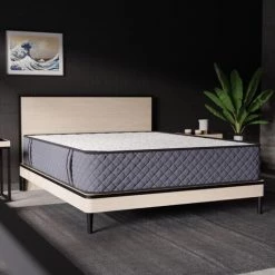 DECO IN PARIS Matelas KASIOPEA 160 X 200 Cm Hauteur 30 Cm - Blanc