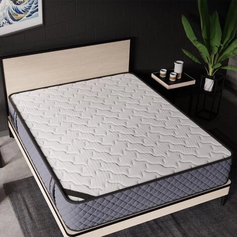 DECO IN PARIS Matelas KASIOPEA 160 X 200 Cm Hauteur 30 Cm - Blanc 2 DECO IN PARIS Matelas KASIOPEA 160 X 200 Cm Hauteur 30 Cm - Blanc – Image 2