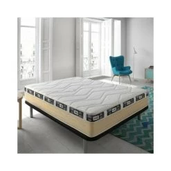 ECO-DE Matelas ECODE VISCO GEL UNIC2 CARBON 80x190 Cms