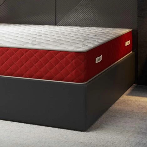 DECO IN PARIS Matelas RUBY 160 X 200 Cm Hauteur 25 Cm - Blanc 4 DECO IN PARIS Matelas RUBY 160 X 200 Cm Hauteur 25 Cm - Blanc – Image 4