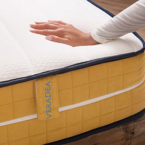 Matelas Simple Mémoire De Forme 7 Zones Déhoussable 25cm 80x190cm Veradea 5 Matelas Simple Mémoire De Forme 7 Zones Déhoussable 25cm 80x190cm Veradea â Image 5