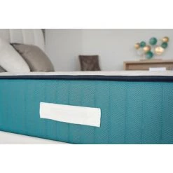 Matelas Blue Torino 160x200 Cm - Épaisseur 18 Cm - Haute Densité - Aération Naturelle élevée - Soutien Mi-ferme - Anti-acariens - Sanitized - 4 Poignées - Garantie 3 Ans - Sarah & Maël 5 Matelas Blue Torino 160x200 Cm - Épaisseur 18 Cm - Haute Densité - Aération Naturelle élevée - Soutien Mi-ferme - Anti-acariens - Sanitized - 4 Poignées - Garantie 3 Ans - Sarah & Maël -Matelas Soldes Boutique 37850701 3