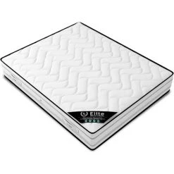DECO IN PARIS Matelas Mémoire De Forme 140 X 190 Cm épaisseur 25 Cm - Blanc -Matelas Soldes Boutique 38454220 3