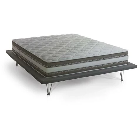 Talamo Italia Matelas Italia Sabrina, Made In Italy, Matelas En Mousse à Mémoire Et En Gel Avec 9 Zones Différenciées, Anti-acarien Et Hypoallergénique, Cm 140x190 H27 1 Talamo Italia Matelas Italia Sabrina, Made In Italy, Matelas En Mousse à Mémoire Et En Gel Avec 9 Zones Différenciées, Anti-acarien Et Hypoallergénique, Cm 140x190 H27