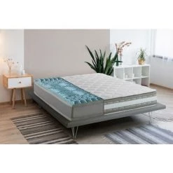 Talamo Italia Matelas Italia Sabrina, Made In Italy, Matelas En Mousse à Mémoire Et En Gel Avec 9 Zones Différenciées, Anti-acarien Et Hypoallergénique, Cm 140x190 H27 7 Talamo Italia Matelas Italia Sabrina, Made In Italy, Matelas En Mousse à Mémoire Et En Gel Avec 9 Zones Différenciées, Anti-acarien Et Hypoallergénique, Cm 140x190 H27 -Matelas Soldes Boutique 38607149 3