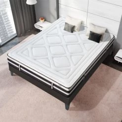 MAISON AUBERTIN Matelas Calliope Mousse HD Accueil Mémoire De Forme - 90 X190 Cm
