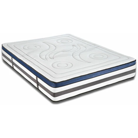 MAISON AUBERTIN Matelas Quintessence Mousse HD Accueil Mémoire De Forme Cocooning - 30cm - 140 X 190 Cm 2 MAISON AUBERTIN Matelas Quintessence Mousse HD Accueil Mémoire De Forme Cocooning - 30cm - 140 X 190 Cm – Image 2