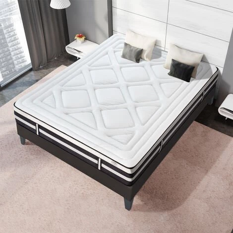 MAISON AUBERTIN Matelas Calliope Mousse HD Accueil Mémoire De Forme - 140 X 190 Cm 1 MAISON AUBERTIN Matelas Calliope Mousse HD Accueil Mémoire De Forme - 140 X 190 Cm