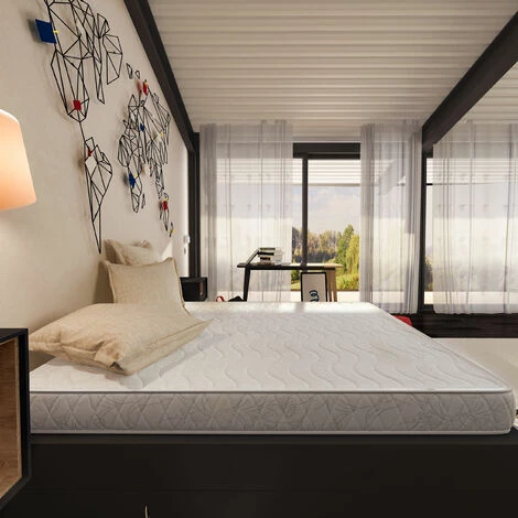 Baldiflex Matelas EASY ALOE Épaisseur 15 Cm Mousse Polyuréthane Comfort Moyen 80 X 190 Cm 3 Baldiflex Matelas EASY ALOE Épaisseur 15 Cm Mousse Polyuréthane Comfort Moyen 80 X 190 Cm – Image 3