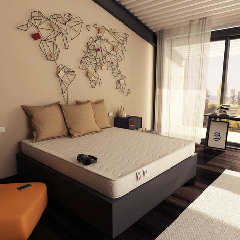 Baldiflex Matelas EASY ALOE Épaisseur 24 Cm Mousse Polyuréthane Comfort Moyen 90 X 190 Cm 1 Baldiflex Matelas EASY ALOE Épaisseur 24 Cm Mousse Polyuréthane Comfort Moyen 90 X 190 Cm