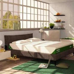 Baldiflex Matelas MOJITO20 70 X 200 Cm Mousse à Mémoire Technologie Superflex HD Multi Densité Parfait Soutien-Haute Resilience Épaisseur 20 Cm