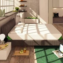 Baldiflex Matelas MOJITO20 70 X 200 Cm Mousse à Mémoire Technologie Superflex HD Multi Densité Parfait Soutien-Haute Resilience Épaisseur 20 Cm -Matelas Soldes Boutique 39631820 4