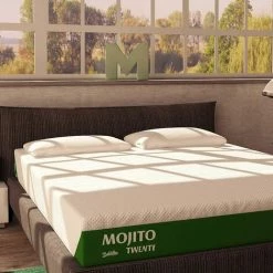 Baldiflex Matelas MOJITO20 70 X 200 Cm Mousse à Mémoire Technologie Superflex HD Multi Densité Parfait Soutien-Haute Resilience Épaisseur 20 Cm -Matelas Soldes Boutique 39631820 5