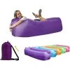 BARES Matelas Hamac Gonflable Violet, Garde Du Corps + Pile Pour Camping, Randonnée, Voyage, Piscine Et Plage | Violet