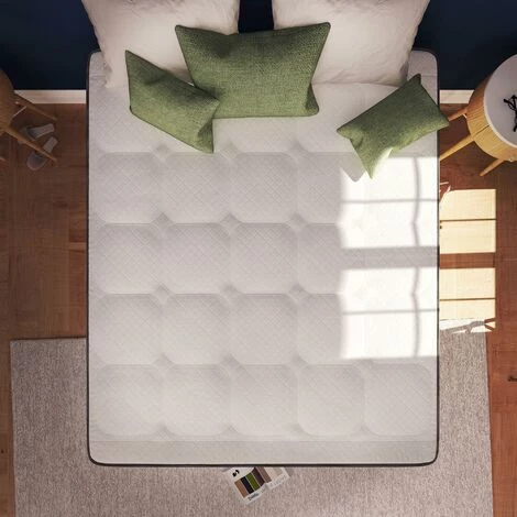 Baldiflex Matelas à Mémoire De Forme Fresh BONJOUR 90 X 190 Cm - Épaisseur 25 Cm - Confort Ferme - Système AirFresh 4 Baldiflex Matelas à Mémoire De Forme Fresh BONJOUR 90 X 190 Cm - Épaisseur 25 Cm - Confort Ferme - Système AirFresh – Image 4