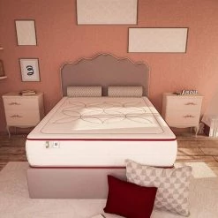Baldiflex Matelas AMOUR 70 X 190 Cm - Mousse à Mémoire De Forme Et Mousse - Épaisseur 24 Cm - 1 Personne -Matelas Soldes Boutique 39922689 4