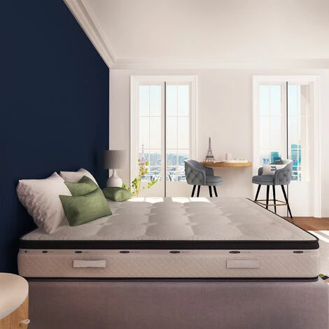 Baldiflex Matelas à Mémoire De Forme Avec Surmatelas Intégré BONJOUR TOP 90 X 200 Cm Avec Surmatelas Intégré - Épaisseur 30 Cm - Confort Ferme 5 Baldiflex Matelas à Mémoire De Forme Avec Surmatelas Intégré BONJOUR TOP 90 X 200 Cm Avec Surmatelas Intégré - Épaisseur 30 Cm - Confort Ferme – Image 5