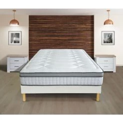 FOURNIERDECORATION Matelas Cocoon A Memoire De Forme Et Ressorts Ensaches 60x120 Cm -Matelas Soldes Boutique 40204325 3