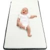 GOPLUS Matelas En Mousse Pour Enfant, Anti-Acariens/Anti Moisissures/Anti Etouffement, Avec Housse Extérieure Amovible Et Lavable, Sac De Transport, Respirant Pour Confort Et Soutien 120 X 60 X 5 CM