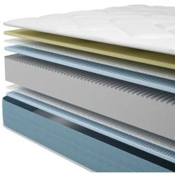 LES TENDANCES Matelas Mousse à Mémoire De Forme 90x190 Cm Zefir - 22 Cm -Matelas Soldes Boutique 40641679 5