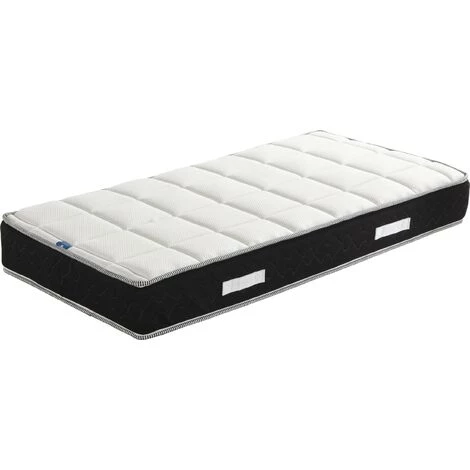PROVENCE LITERIE Lot De 2 Matelas Sandrine A Ressorts + Memoire De Forme 75 Kg/m3 + 2 Aleses 80x200 Hauteur +/- 25 Cm - Accueil Moelleux - Soutien Equilibre + 2 Oreillers Visco - 7 Zones De Confort - Hypoallergenique 1 PROVENCE LITERIE Lot De 2 Matelas Sandrine A Ressorts + Memoire De Forme 75 Kg/m3 + 2 Aleses 80x200 Hauteur +/- 25 Cm - Accueil Moelleux - Soutien Equilibre + 2 Oreillers Visco - 7 Zones De Confort - Hypoallergenique