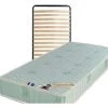 PROVENCE LITERIE Matelas + Sommier 90x190 X 19,5 Cm - Une Face Soutien Ferme Et Une Face Soutien Tres Ferme - Reference Tabatha - Tissu A L'Aloe Vera - Noyau Poli Lattex HR Derniere Generation Indeformable - Tres Respirant