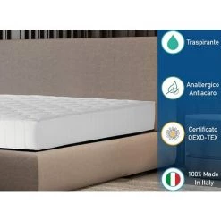 Farmarelax - Matelas En Mousse De Mémoire Adaptatif - Double Confort - H20 Cm - Expédié Sous Vide - 80x190 Cm -Matelas Soldes Boutique 42185243 3