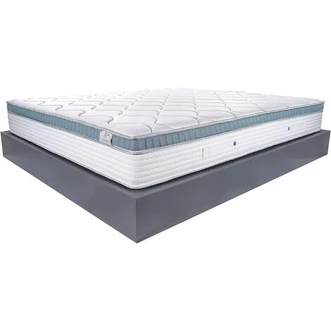 Farmarelax - Matelas Ressorts Ensachés Et Memory Massage Adaptatif - H26 - Double Confort - 80x190 Cm 2 Farmarelax - Matelas Ressorts Ensachés Et Memory Massage Adaptatif - H26 - Double Confort - 80x190 Cm – Image 2