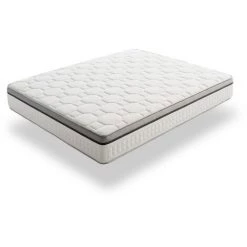 MATRIS Matelas à Ressorts Ensachés Visco 70x190 Royal Spring Hauteur 31cm +/- 2. Fermeté Moyenne.