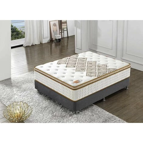 SENSORêVE Matelas Technologie Hybride: Ressorts Ensachés + Mousse HDensité - Épaisseur 28cm - Soutien Tonique & Confort Hôtel- | 120 X 190 Cm 1 SENSORêVE Matelas Technologie Hybride: Ressorts Ensachés + Mousse HDensité - Épaisseur 28cm - Soutien Tonique & Confort Hôtel- | 120 X 190 Cm