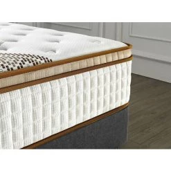 SENSORêVE Matelas Technologie Hybride: Ressorts Ensachés + Mousse HDensité - Épaisseur 28cm - Soutien Tonique & Confort Hôtel- | 120 X 190 Cm 7 SENSORêVE Matelas Technologie Hybride: Ressorts Ensachés + Mousse HDensité - Épaisseur 28cm - Soutien Tonique & Confort Hôtel- | 120 X 190 Cm -Matelas Soldes Boutique 44091977 3