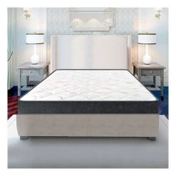 M-S Matelas Ressorts Ensachés + Mousse HR 160x200 Cm - SEREN