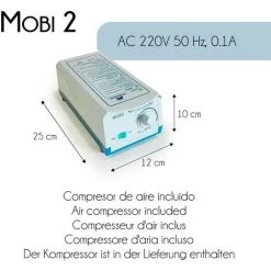 Matelas Anti-escarres Pour Lit Médicalisé | À Air Alterné | Avec Compresseur | Bleu | Deluxe | Mobi 2 | Mobiclinic 7 Matelas Anti-escarres Pour Lit Médicalisé | À Air Alterné | Avec Compresseur | Bleu | Deluxe | Mobi 2 | Mobiclinic -Matelas Soldes Boutique 45794377 3