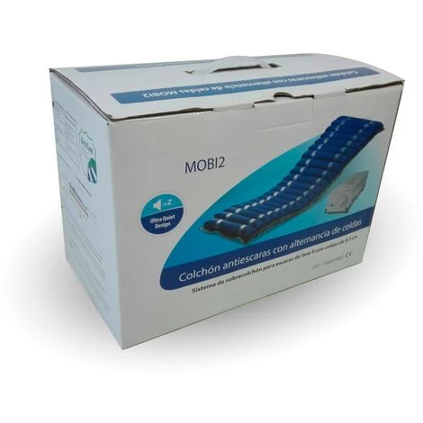 Matelas Anti-escarres Pour Lit Médicalisé | À Air Alterné | Avec Compresseur | Bleu | Deluxe | Mobi 2 | Mobiclinic 5 Matelas Anti-escarres Pour Lit Médicalisé | À Air Alterné | Avec Compresseur | Bleu | Deluxe | Mobi 2 | Mobiclinic – Image 5