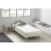Matelas Mousse 90 X 200 - Confort Ferme - Epaisseur 12 Cm - Livré Roulé - DEKO DREAM Kietoa