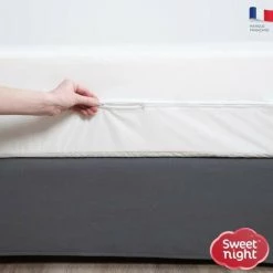 SWEET NIGHT Rénove Matelas Imperméable - 140 X 190/200 Cm - Blanc -Matelas Soldes Boutique 47157880 3