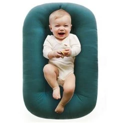 Nid D'ange Pour Nouveauné Matelas Bébé Lit Dans Le Lit Macaron （vert Foncé）