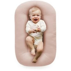 Nid D'ange Pour Nouveauné Matelas Bébé Lit Dans Le Lit Macaron （rose）