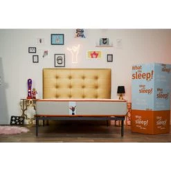 WHAT THE SLEEP! ZZZZ What The Sleep, Matelas Hybride à Ressorts Ensachés-visco Durable Premium, 24cm , Mod. Funk, 150x190 , Fermeté Moyenne-élevée, Confort Très élevé, Zones Indépendantes, Protection Hygiénique