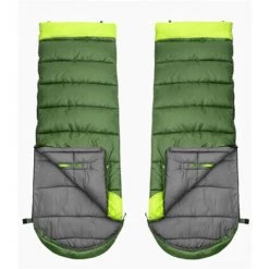 KARTOKNER Hiver Sacs De Couchage En Plein Air Pour Adultes Portables Peuvent De Couchage Peuvent (Armée Verte, 1,05 Kg, à Gauche) -Matelas Soldes Boutique 49344510 5