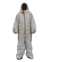 KARTOKNER Hiver Sacs De Couchage En Plein Air Pour Adultes Portables Peuvent De Couchage Peuvent Blanc (L)