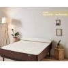 DESCANSIN Pack Matelas 80x180 + Oreiller En Mousse à Mémoire De Forme | Descansín | Grande Fermeté | Tissu Respirant Et Anti|acarien