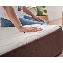 DESCANSIN Pack Matelas 80x180 + Oreiller En Mousse à Mémoire De Forme | Descansín | Grande Fermeté | Tissu Respirant Et Anti|acarien -Matelas Soldes Boutique 49933953 4