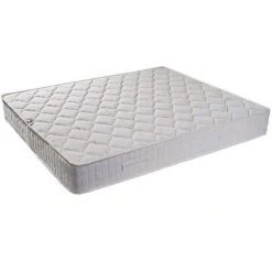 PROVENCE LITERIE Matelas Tissu Ignifugé Non Feu 70x190 X 12 Cm + Alèse + Oreiller Visco - Ferme - Noyau Poli Lattex HR Dernière Génération Indéformable - Très Respirant