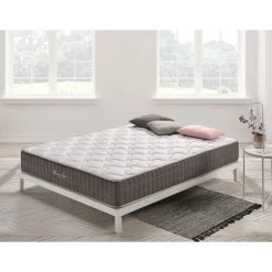 SIMPUR RELAX | Matelas 90x190 Visco Thermo Spa | Ressorts Ensachés | épaisseur 26 Cm | Systéme à Ressorts 3.0 | Multicouche | Confort Multizone