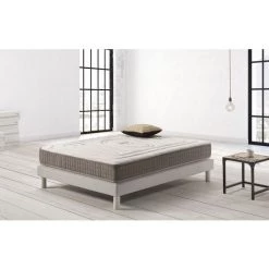 SIMPUR RELAX | Matelas 140x190 Multi Flexi Ressorts Ensachés| Ressorts Et Mousse à Memoire De Forme | 25 Cm D'epaisseur