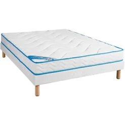 Matelas Couchage Latex Très Ferme Someo L30 140x200 - Blanc -Matelas Soldes Boutique 51210821 4
