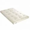 TERRE DE NUIT Matelas Futon écru En Coton 90x190 - Ecru